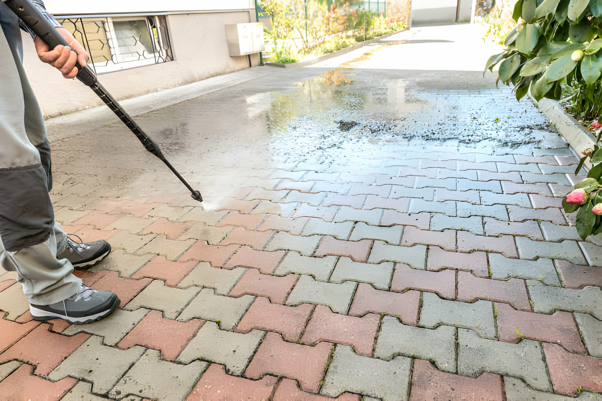 residential patio cleaning